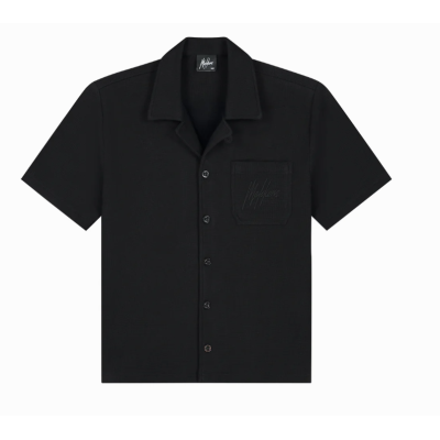 Malelions Junior Waffle Shirt Black