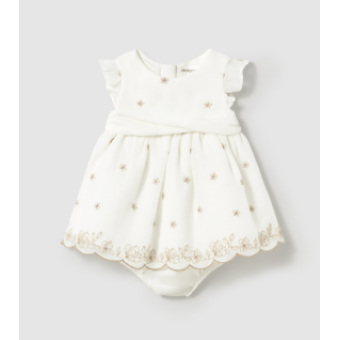 Mayoral Dress Offwhite