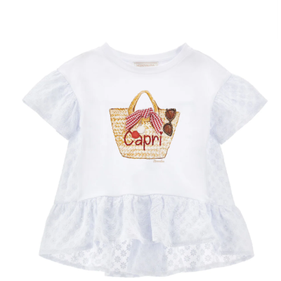 Monnalisa t-shirt capri