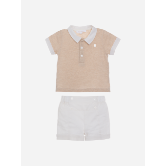 Patachou beige setje boy