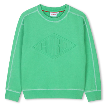 HUGO Sweater Island Green