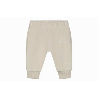 Malelions Baby Towelling Sweatpants Beige