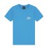 Malelions Junior Splash T-Shirt Aqua Blue