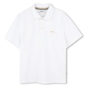 Boss Polo White