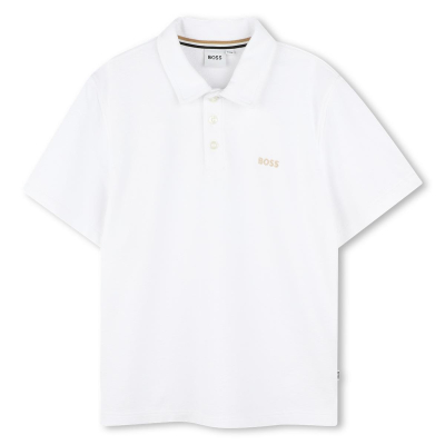 Boss Polo White