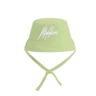 Malelions Baby Mousseline Bucket Hat Grass Green