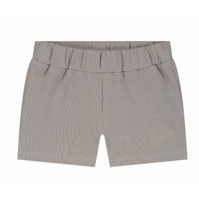 Malelions Baby Waffle Signature Shorts Beige