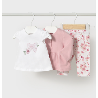 Mayoral 3-delig set pink
