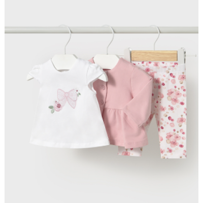 Mayoral 3-delig set pink