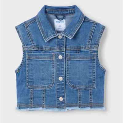 Mayoral Denim vest