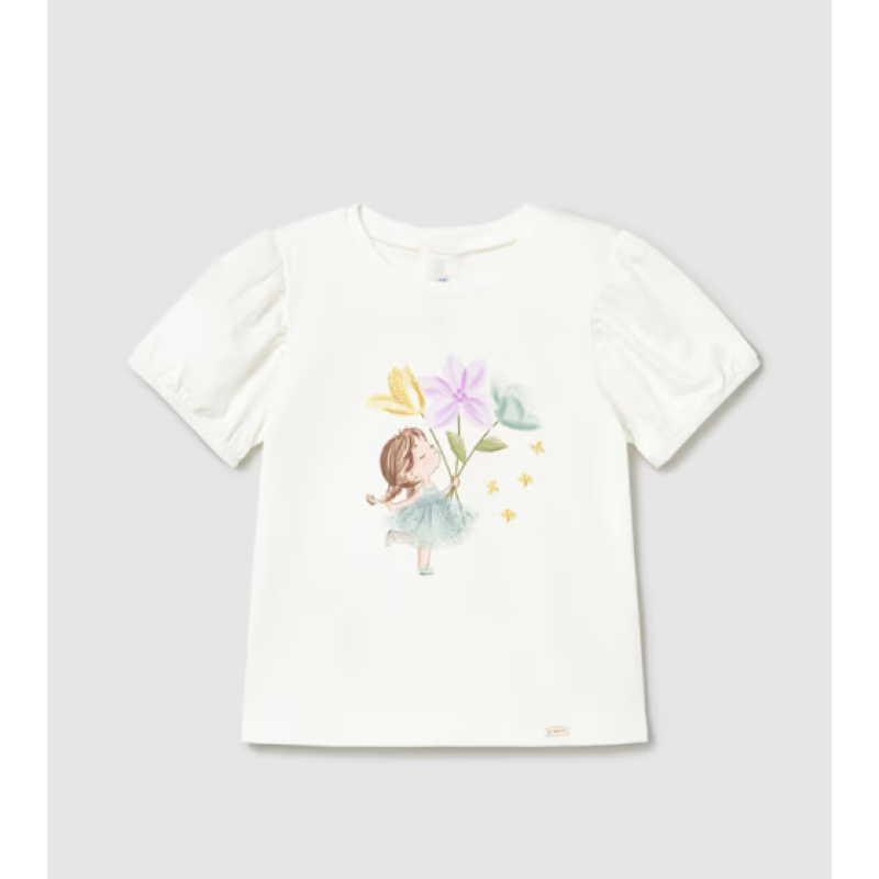Mayoral t-shirt met tulle rok 