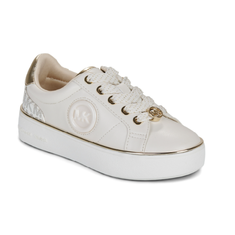 Michael Kors sneakers beige gold
