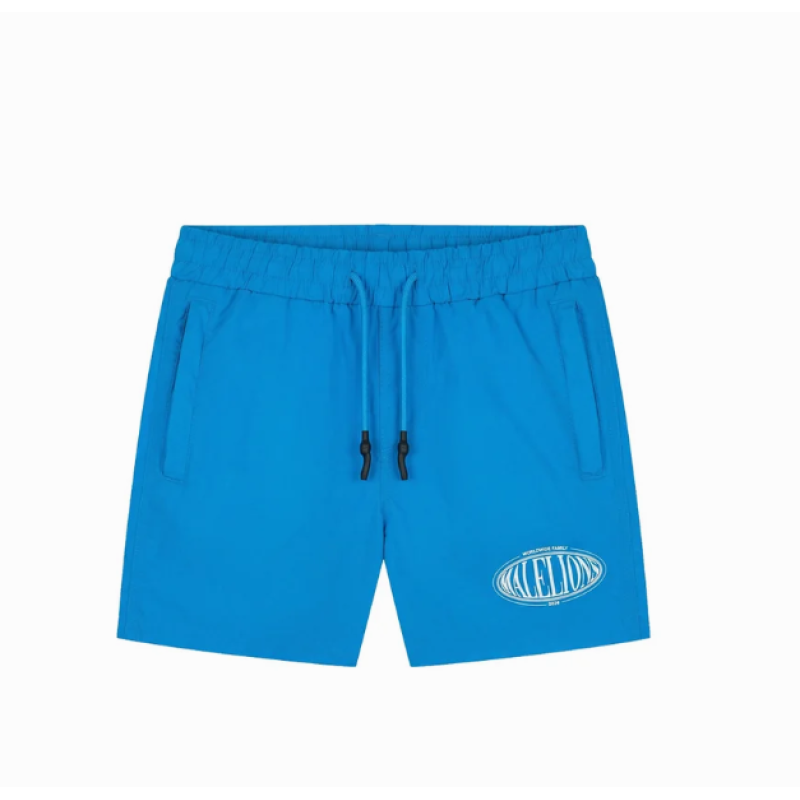 Malelions Junior Lifestyle Swim Shorts | Blue