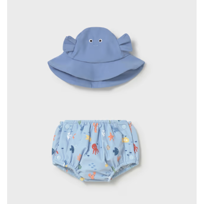 Mayoral zwembroekje met hoedje