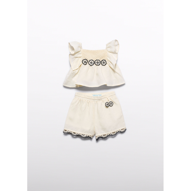 Abel & Lula bermuda setje 