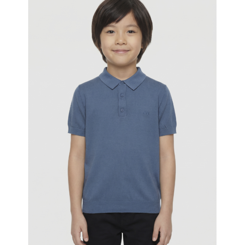 Antony Morato Knit Polo China Blue