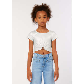 Liu.Jo metallic top zilver