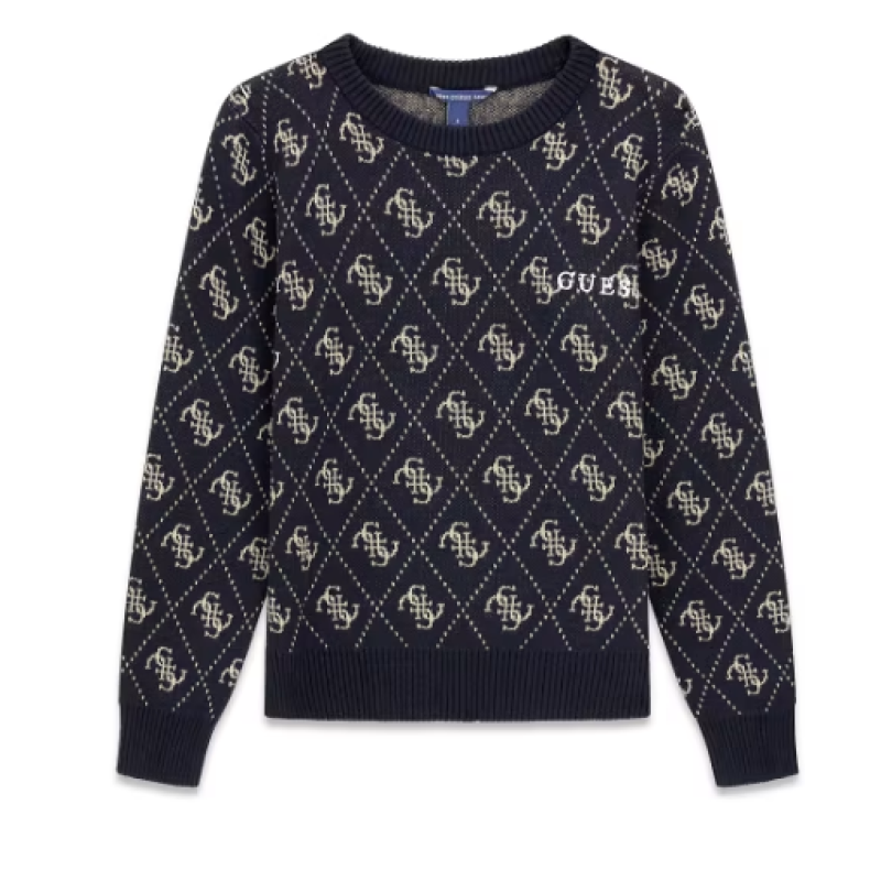 Guess Knit Sweater Navy