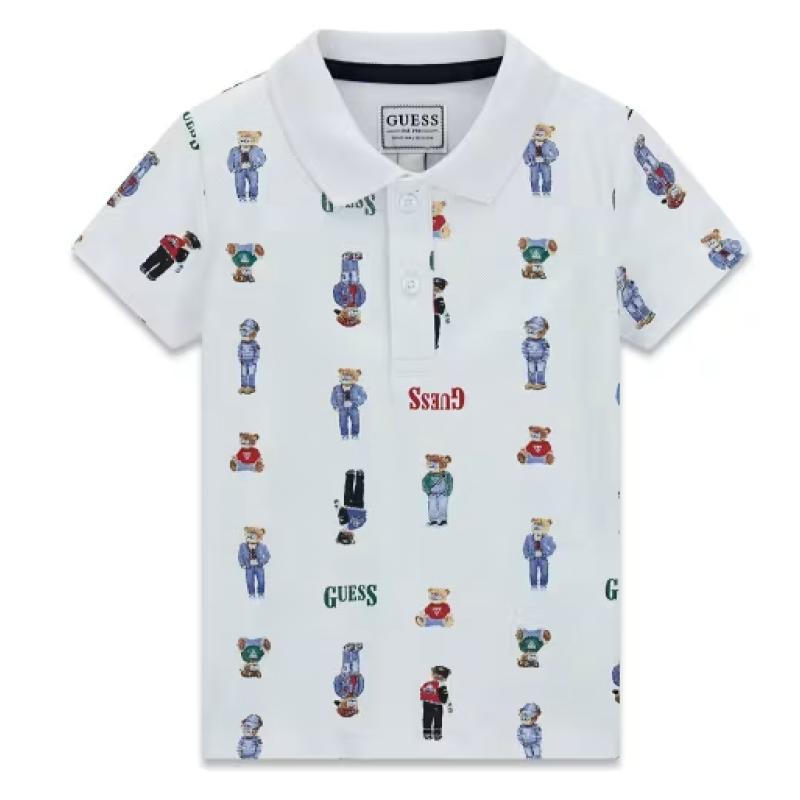 Guess Polo Bears White