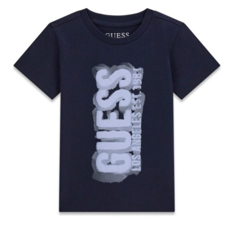 Guess T-Shirt Blauw