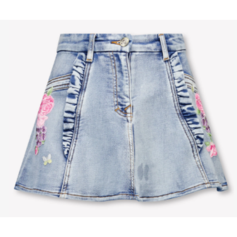 Monnalisa Skirt Flowers