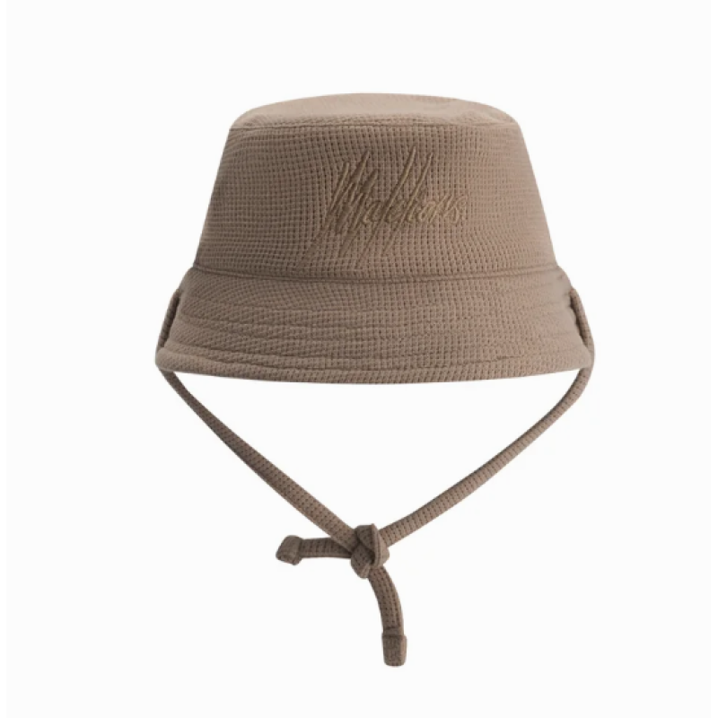Malelions Baby Waffle Bucket Hat Latte