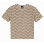 Malelions Junior Jacquard Wavy T-Shirt