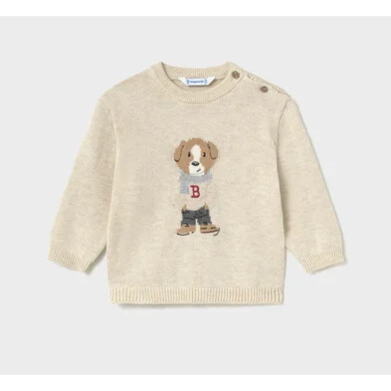 Mayoral Knit sweater hondje