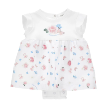 Monnalisa jurkje vlinders en bloemen