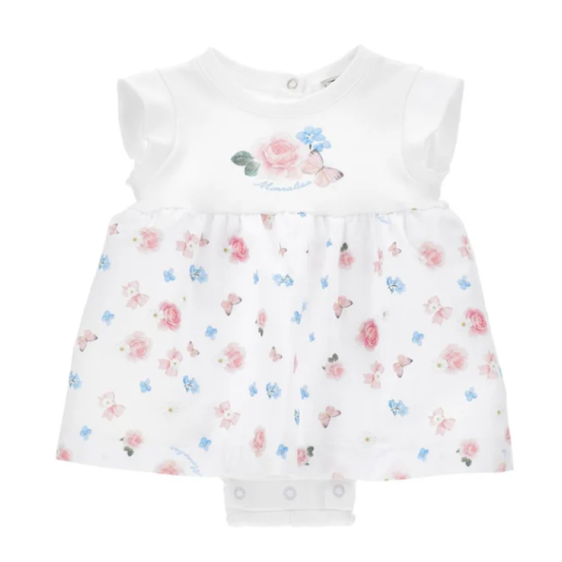 Monnalisa jurkje vlinders en bloemen