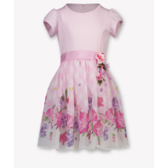 Monnalisa Dress Flowers