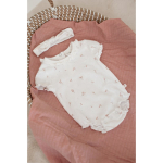 Feetje romper 'delicate flower'