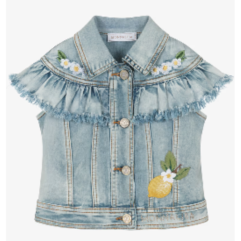 Monnalisa jeansjasje Tinkerbell