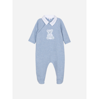 Patachou babypakje beer blauw