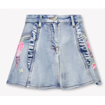 Monnalisa Skirt Flowers