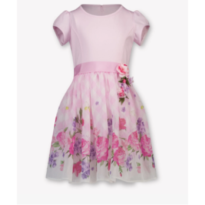 Monnalisa Dress Flowers