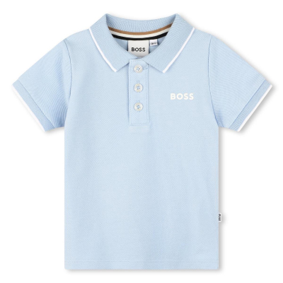 Boss Polo Pale Blue