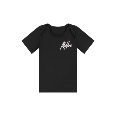 Malelions Baby Signature T-Shirt Black
