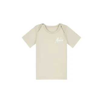 Malelions Baby Signature T-Shirt Beige