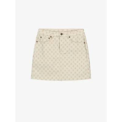 NIK&NIK Printed Twill Skirt